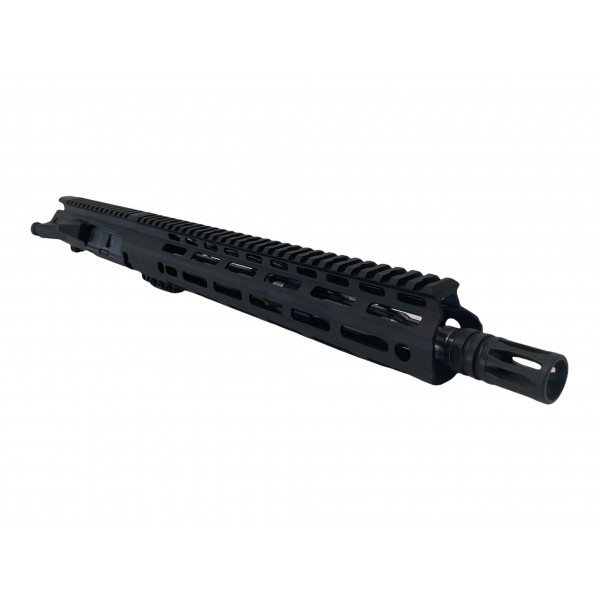 AR-15 .223/5.56 12" Pistol Upper Assembly / 12" Mlok / Anodized Black